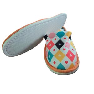 Papuci de casa Kotonia Home - masura 38-40, decor Cards - imagine 2