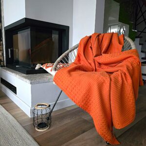 Cuvertura Kotonia Home - Waffle, 220x240 cm, 100% bumbac - ceramic - imagine 3