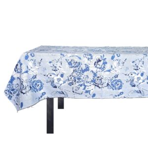 Fata de masa Kotonia Home - Picnic, 100% bumbac, creton, decor floral denim - imagine 2