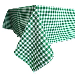 Fata de masa Kotonia Home - Picnic, 100% bumbac, creton, decor geometric verde alb - imagine 3