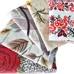 Pachet 5 Fete de perna Kotonia Home, 40x40 cm, tesatura neteda, multicolor N01 - imagine 2