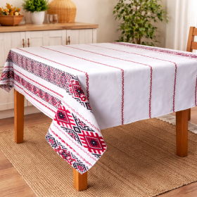 Fata de masa Kotonia Home- Rustic, 100% Bumbac, T08