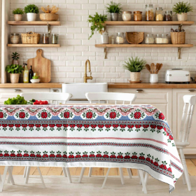 Fata de masa Kotonia Home- Rustic, 100% bumbac, T36