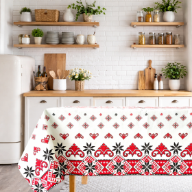 Fata de masa Kotonia Home- Rustic, 100% bumbac, T37