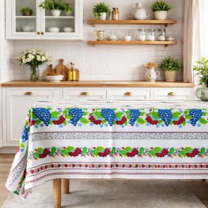 Fata de masa Kotonia Home- Rustic, 100% bumbac, T38