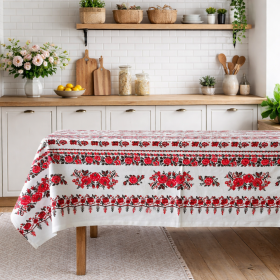 Fata de masa Kotonia Home- Rustic, 100% bumbac, T40