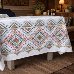 Fata de masa Kotonia Home- Rustic, 100% bumbac, T41