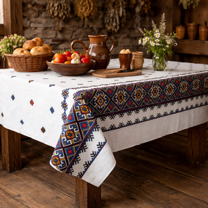 Fata de masa Kotonia Home - Rustic, decor traditional, 100% bumbac, T11