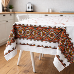 Fata de masa kotonia Home- rustic, 100% bumbac, T06