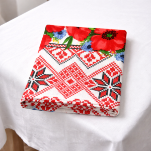 Napron decorativ pentru masa Kotonia Home- Rustic, 100% bumbac, 45x150 cm, T12 - imagine 3
