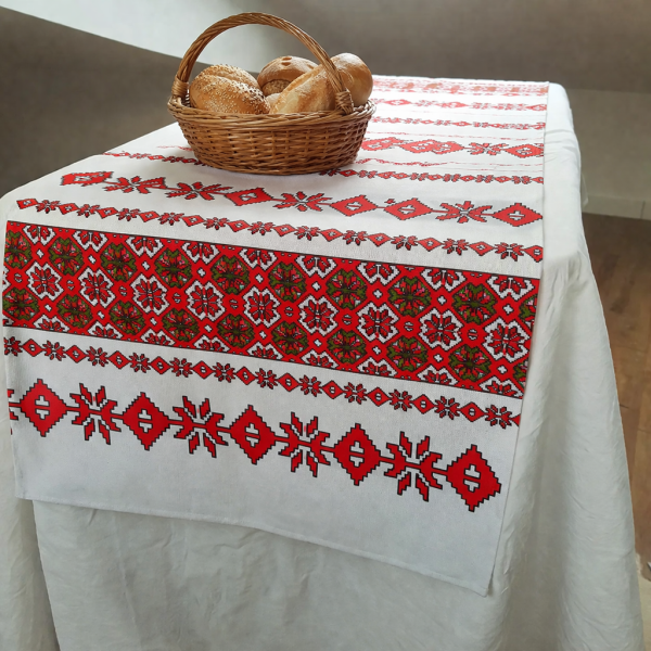 Napron decorativ pentru masa kotonia Home - Rustic, 100% bumbac 45x150 cm, T01