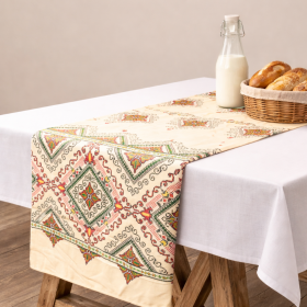 Napron decorativ pentru masa kotonia Home - Rustic, 100% bumbac 45x160 cm, T41