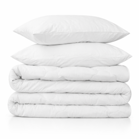 Pachet pilota de vara Kotonia Home 200x220 cm, 150g/mp + 2 perne 70x70 cm