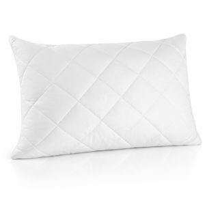 Pachet pilota de vara Kotonia Home 140x200 cm 150 g/m2 + 1 perna 50x70 cm, alb - imagine 2