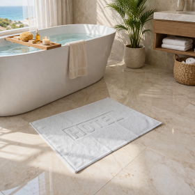 Prosop baie pentru picioare Kotonia Home Hotel, 50x70 cm, 100% Bumbac, 50x70 cm, 850 g/mp, alb