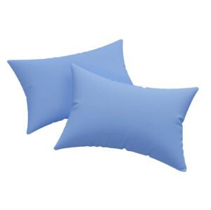 Set 2 Fete de perna Kotonia Home Hotel, 100% bumbac, Olandina color, dimensiunea 50x70 cm, bleu