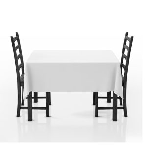 Fata de masa Kotonia Home Hotel - Ranforce, 100% bumbac, 180 gr/mp, dimensiunea 110x150 cm, alb - imagine 3