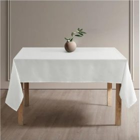 Fata de masa Kotonia Home Hotel - Ranforce, 100% bumbac, 180 gr/mp, dimensiunea 110x150 cm, alb