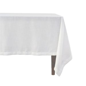 Fata de masa Kotonia Home - Ranforce Pakistan, bumbac 100%, 180x230 cm, alba - imagine 3