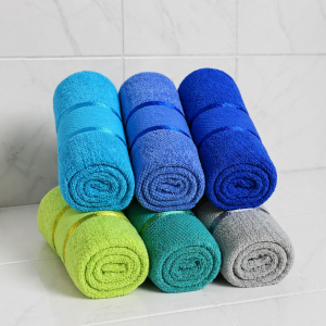 Pachet 6 prosoape baie Kotonia Home, 50x90 cm, 100% bumbac, 420 g/mp, Mixt color - 02 - imagine 2