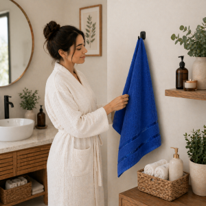 Pachet 6 prosoape baie Kotonia Home, 50x90 cm, 100% bumbac, 420 g/mp, Mixt color - 08 - imagine 3
