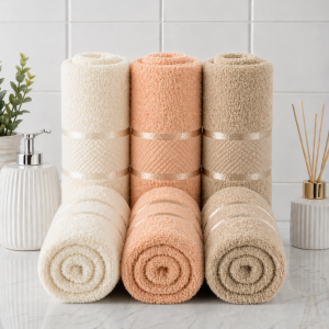 Pachet 6 prosoape baie Kotonia Home, 50x90 cm, 100% bumbac, 420 g/mp, Mixt color - 11 - imagine 2