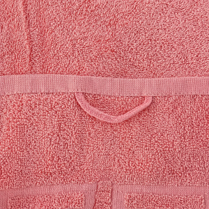 Prosop baie Greek Border Jacquard - 100% Bumbac, 500 g/mp, corai - imagine 2