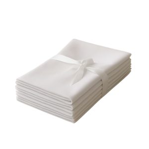 Pachet 30 lavete Kotonia Home Bebe - 30x50 cm, 100% bumbac, ranforce alb - imagine 4