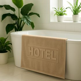 Prosop baie pentru picioare Kotonia Home Hotel, 50x70 cm, 100% Bumbac, 50x70 cm, 850 g/mp, bej