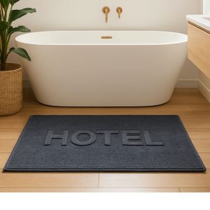 Prosop baie pentru picioare Kotonia Home Hotel, 50x70 cm, 100% Bumbac, 50x70 cm, 850 g/mp, gri antracit