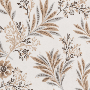 Husa cu elastic pentru pat Kotonia Home - Ranforce color Deco si 2 fete perna 50x70 cm, 100% bumbac, decor floral - 07 - imagine 3