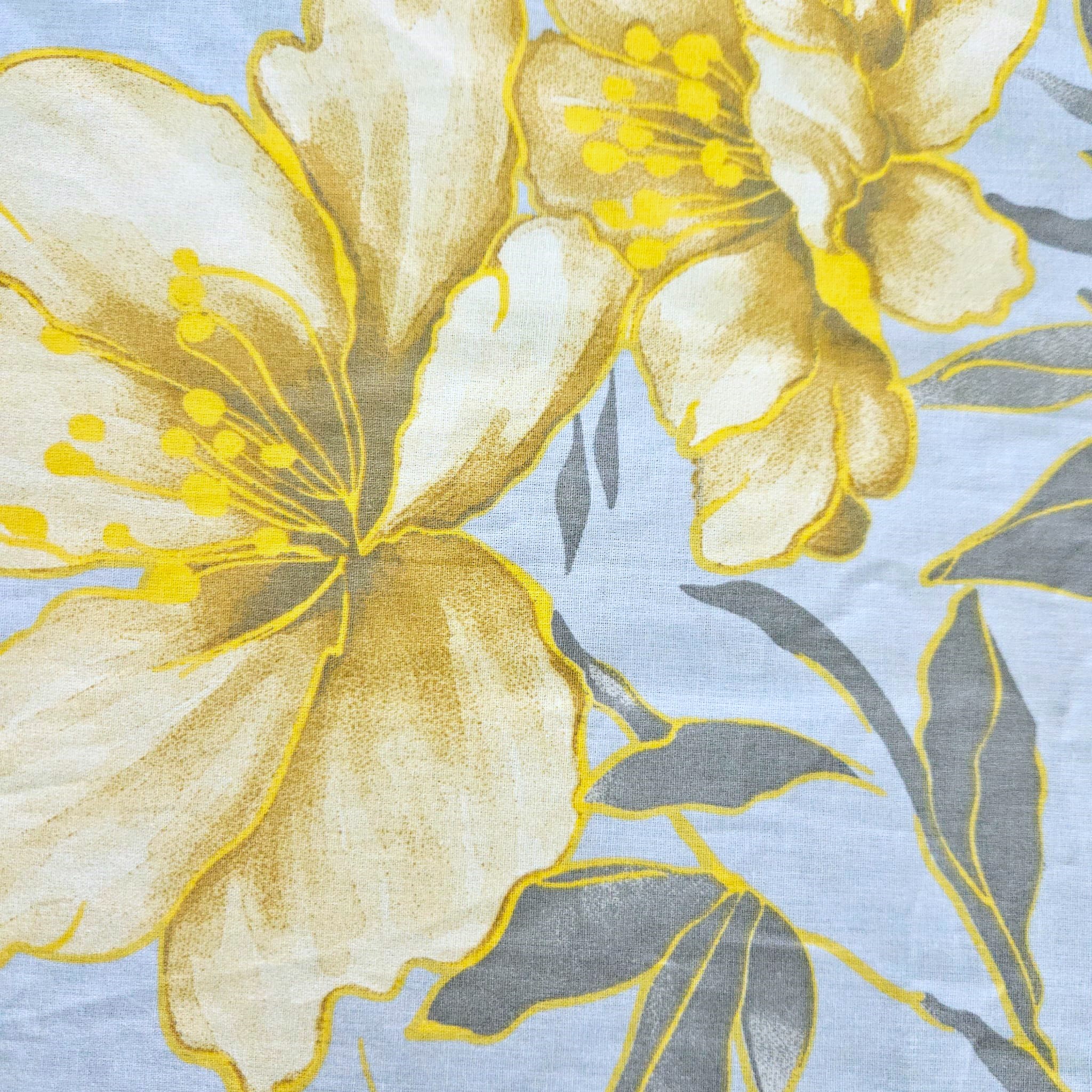 Husa cu elastic pentru pat Kotonia Home - Ranforce color Deco si 2 fete perna 50x70 cm, 100% bumbac, decor floral - 11 - imagine 3