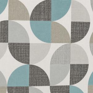 Husa cu elastic pentru pat Kotonia Home - Ranforce color Deco si 2 fete perna 50x70 cm, 100% bumbac, decor geometric - 04 - imagine 3