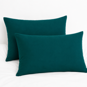 Set 2 Fete de perna Kotonia Home Hotel, 100% bumbac, Olandina color, dimensiunea 50x70 cm, azur - imagine 3