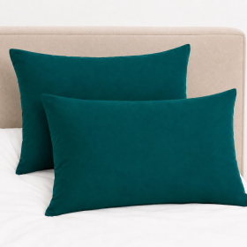 Set 2 Fete de perna Kotonia Home Hotel, 100% bumbac, Olandina color, dimensiunea 50x70 cm, azur