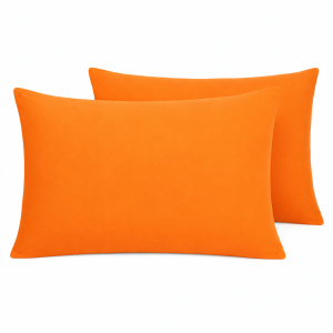 Set 2 Fete de perna Kotonia Home Hotel, 100% bumbac, Olandina color, dimensiunea 50x70 cm, orange - imagine 3