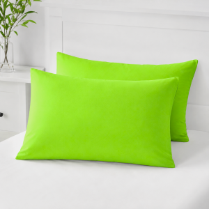 Set 2 Fete de perna Kotonia Home Hotel, 100% bumbac, Olandina color,  dimensiunea 50x70 cm, verde
