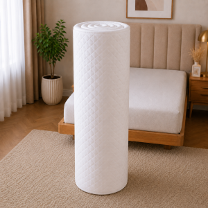 Topper Saltea Memory Kotonia Home - 180x200+4 cm, alb - imagine 3