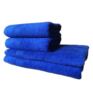 Prosop Kotonia Home Deco - 50x90 cm, 100% bumbac, albastru - imagine 2