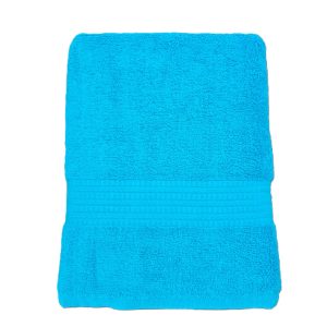 Prosop baie Rise Jacquard - 100% Bumbac, 500g/mp, turquoise - imagine 3