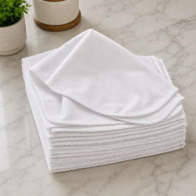 Lavete curatenie Kotonia Home Hotel, 100% bumbac ranforce 100% bumbac , dimensiunea 30x50 cm, 10 buc