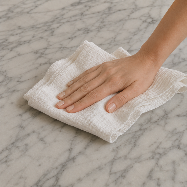 Lavete curatenie Kotonia Home Hotel, 100% bumbac ranforce creponat 100% bumbac, dimensiunea 30x50 cm, 10 buc