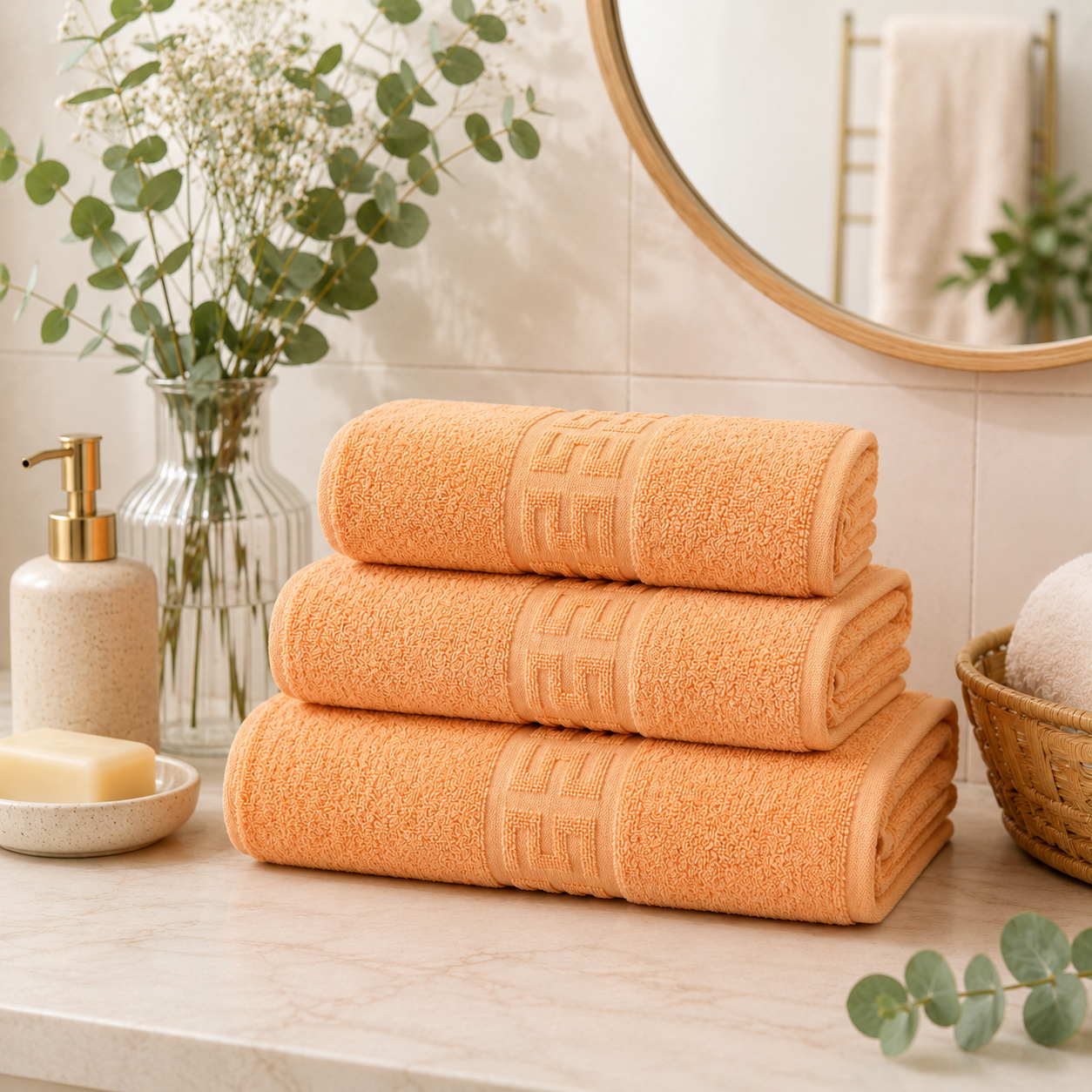 Set-3-prosoape-baie-Greek-Border-Jacquard-Plush-Luxury-100-Bumbac-500gmp-somon.png Set 3 prosoape baie Greek Border Jacquard Plush Luxury - 100% Bumbac, 500g/mp, somon - imagine 1