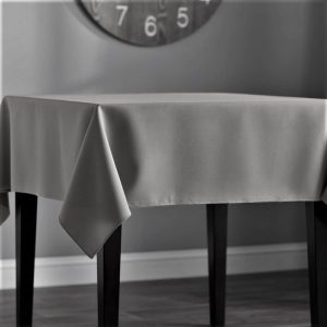 Fata de masa Kotonia Home - Delice gri deschis, 100% bumbac - imagine 5