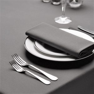 Fata de masa Kotonia Home - Delice gri deschis, 100% bumbac - imagine 3