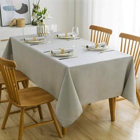 Fata de masa Kotonia Home - Delice gri deschis, 100% bumbac