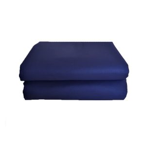 Cearceaf pentru pilota Kotonia Home, 100% bumbac, ranforce color uni, bleumarin - imagine 2