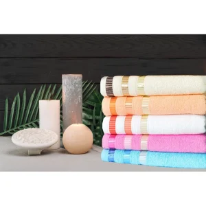 Prosop Kotonia Home - Pastel Ingie, 100% Bumbac, turquoise - imagine 2