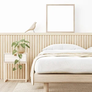 Husa cu elastic pentru pat Kotonia Home - Ranforce, 100% bumbac, alba - imagine 2