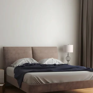 Husa cu elastic pentru pat Kotonia Home - Ranforce, 100% bumbac, alba - imagine 4